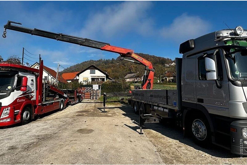 Mercedes-Benz ACTROS 2641 6x2 Crane PALFINGER PK 36002 - Platforminis/ Bortinis sunkvežimis, Sunkvežimis su kranu: foto 4 Mercedes-Benz ACTROS 2641 6x2 Crane PALFINGER PK 36002 - Platforminis/ Bortinis sunkvežimis, Sunkvežimis su kranu: foto 4