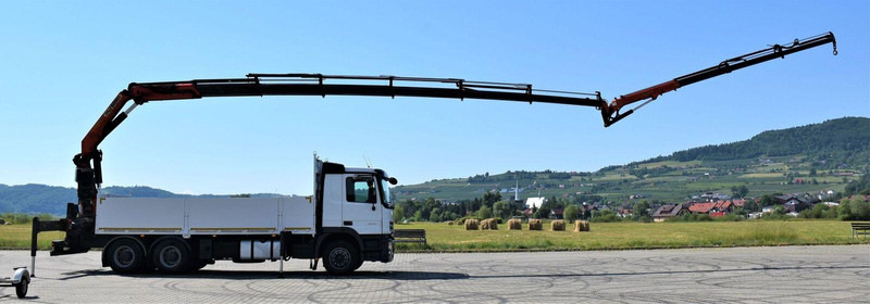 Mercedes-Benz ACTROS 2641 - Platforminis/ Bortinis sunkvežimis, Sunkvežimis su kranu: foto 5 Mercedes-Benz ACTROS 2641 - Platforminis/ Bortinis sunkvežimis, Sunkvežimis su kranu: foto 5