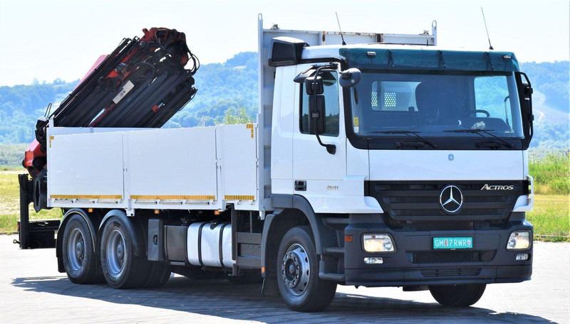 Mercedes-Benz ACTROS 2641 - Platforminis/ Bortinis sunkvežimis, Sunkvežimis su kranu: foto 3 Mercedes-Benz ACTROS 2641 - Platforminis/ Bortinis sunkvežimis, Sunkvežimis su kranu: foto 3