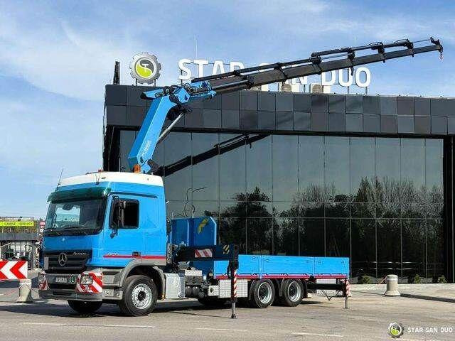 Mercedes-Benz ACTROS 2646L - Platforminis/ Bortinis sunkvežimis, Sunkvežimis su kranu: foto 1 Mercedes-Benz ACTROS 2646L - Platforminis/ Bortinis sunkvežimis, Sunkvežimis su kranu: foto 1