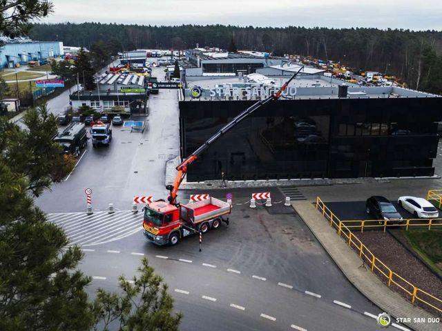 Mercedes-Benz ACTROS 2648 6x4 PALFINGER PK 29002 Fly Jib Winc - Platforminis/ Bortinis sunkvežimis, Sunkvežimis su kranu: foto 4 Mercedes-Benz ACTROS 2648 6x4 PALFINGER PK 29002 Fly Jib Winc - Platforminis/ Bortinis sunkvežimis, Sunkvežimis su kranu: foto 4