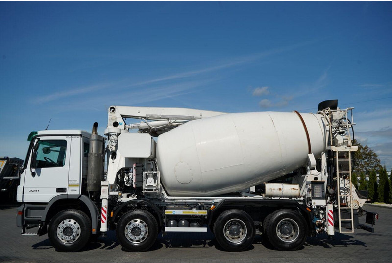 Mercedes-Benz ACTROS 3241 / POMPOGRUSZKA / 8X4 / BETONIARKA + POMPA SERMAC 3Z2 - Betonvežis: foto 5 Mercedes-Benz ACTROS 3241 / POMPOGRUSZKA / 8X4 / BETONIARKA + POMPA SERMAC 3Z2 - Betonvežis: foto 5