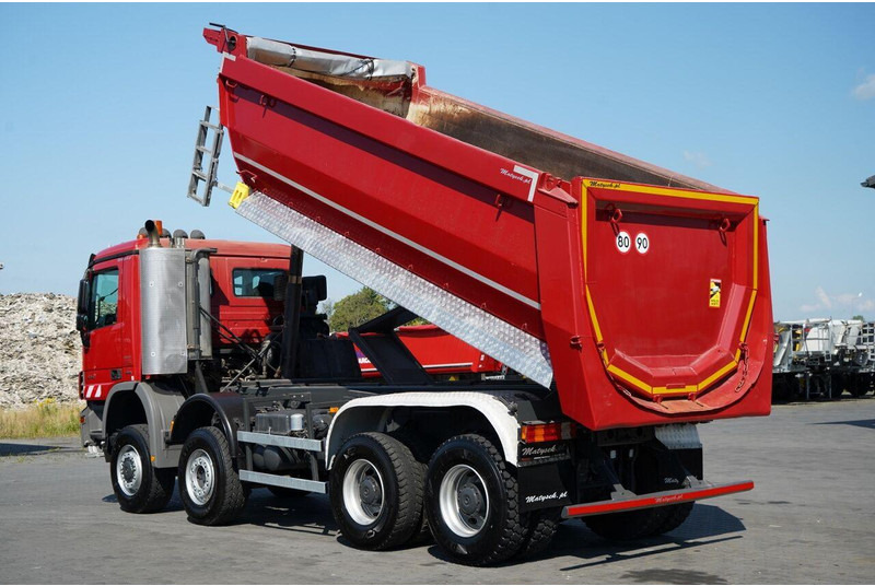 Mercedes-Benz ACTROS 4141 / 8X6 / WYWROTKA TYLNOZSYPOWA / MEILLER KIPPER 5.3M - Savivartis sunkvežimis: foto 4 Mercedes-Benz ACTROS 4141 / 8X6 / WYWROTKA TYLNOZSYPOWA / MEILLER KIPPER 5.3M - Savivartis sunkvežimis: foto 4