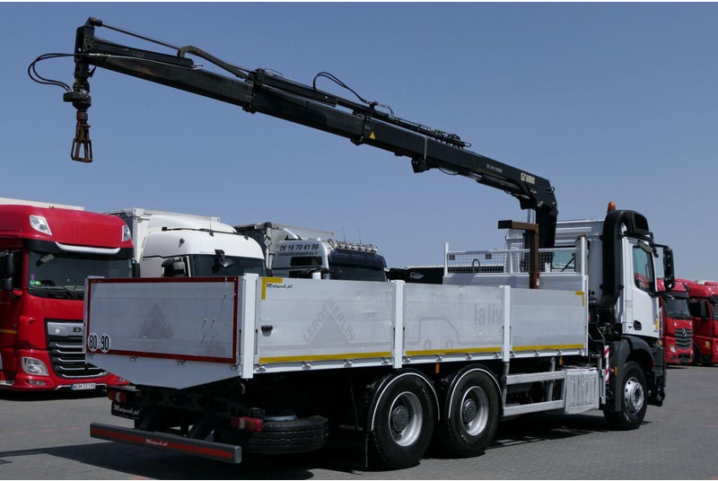 Mercedes-Benz AROCS 2633 - Platforminis/ Bortinis sunkvežimis, Sunkvežimis su kranu: foto 5 Mercedes-Benz AROCS 2633 - Platforminis/ Bortinis sunkvežimis, Sunkvežimis su kranu: foto 5