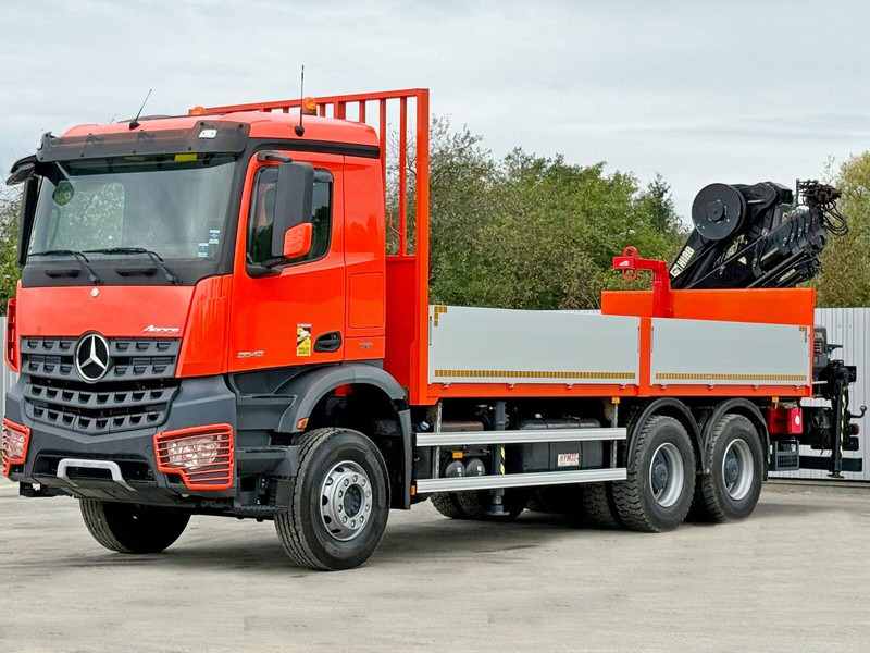 Mercedes-Benz AROCS 2643 *HIAB X-HIDUO 188 ES-5/FUNK * 6x4 - Platforminis/ Bortinis sunkvežimis, Sunkvežimis su kranu: foto 3 Mercedes-Benz AROCS 2643 *HIAB X-HIDUO 188 ES-5/FUNK * 6x4 - Platforminis/ Bortinis sunkvežimis, Sunkvežimis su kranu: foto 3