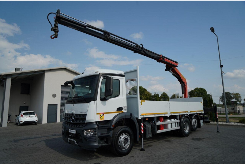 Mercedes-Benz AROCS 2643 - Platforminis/ Bortinis sunkvežimis, Sunkvežimis su kranu: foto 3 Mercedes-Benz AROCS 2643 - Platforminis/ Bortinis sunkvežimis, Sunkvežimis su kranu: foto 3