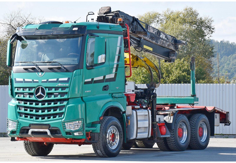 Mercedes-Benz AROCS 3363 *HOLZTRANSPORTER * LOGLIFT 251S /6x4 - Miškovežis, Sunkvežimis su kranu: foto 3 Mercedes-Benz AROCS 3363 *HOLZTRANSPORTER * LOGLIFT 251S /6x4 - Miškovežis, Sunkvežimis su kranu: foto 3
