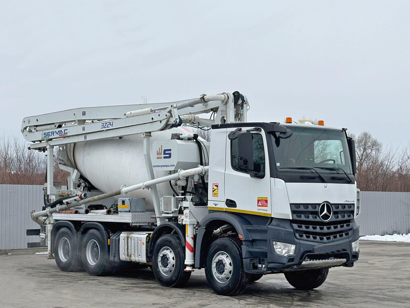 Mercedes-Benz AROCS 3743 - Betono siurblys: foto 1 Mercedes-Benz AROCS 3743 - Betono siurblys: foto 1