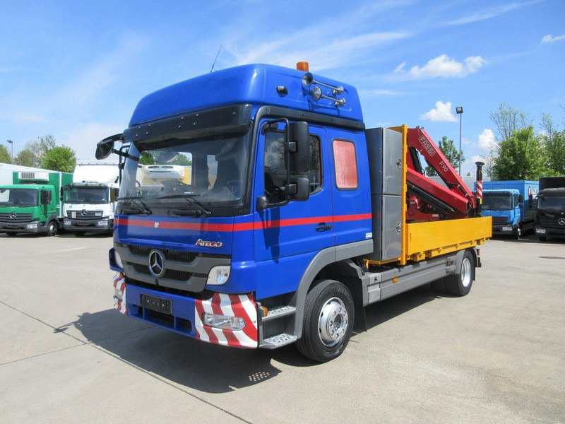 Mercedes-Benz ATEGO 1224 L - Platforminis/ Bortinis sunkvežimis, Sunkvežimis su kranu: foto 2 Mercedes-Benz ATEGO 1224 L - Platforminis/ Bortinis sunkvežimis, Sunkvežimis su kranu: foto 2