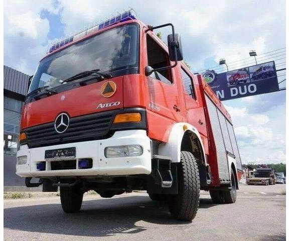 Mercedes-Benz ATEGO 1225 Firebrigade Feuerwehr - Gaisrinė mašina: foto 3 Mercedes-Benz ATEGO 1225 Firebrigade Feuerwehr - Gaisrinė mašina: foto 3