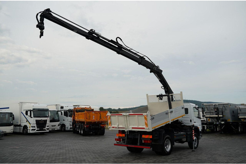 Mercedes-Benz ATEGO 1629 / 4x4 / WYWROTKA + HDS HIAB 111 B-3 / PILOT / ROTAT - Savivartis sunkvežimis, Sunkvežimis su kranu: foto 5 Mercedes-Benz ATEGO 1629 / 4x4 / WYWROTKA + HDS HIAB 111 B-3 / PILOT / ROTAT - Savivartis sunkvežimis, Sunkvežimis su kranu: foto 5