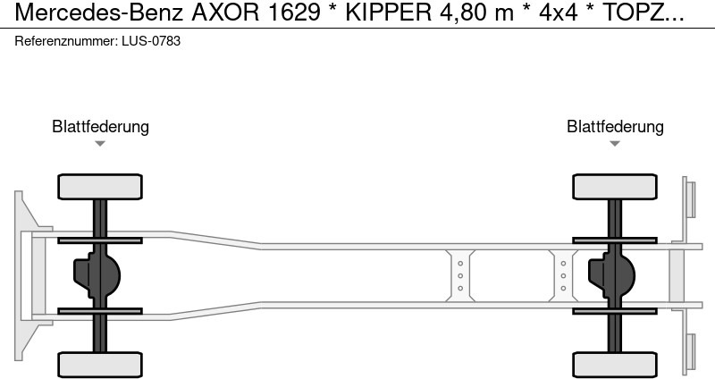 Savivartis sunkvežimis Mercedes-Benz AXOR 1629 * KIPPER 4,80 m * 4x4 * TOPZUSTAND: foto 15 Savivartis sunkvežimis Mercedes-Benz AXOR 1629 * KIPPER 4,80 m * 4x4 * TOPZUSTAND: foto 15