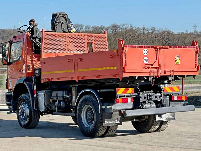 Mercedes-Benz AXOR 1829 * HIAB 1111 HIDUO + FUNK * TOP * 4x4 - Savivartis sunkvežimis, Sunkvežimis su kranu: foto 5 Mercedes-Benz AXOR 1829 * HIAB 1111 HIDUO + FUNK * TOP * 4x4 - Savivartis sunkvežimis, Sunkvežimis su kranu: foto 5
