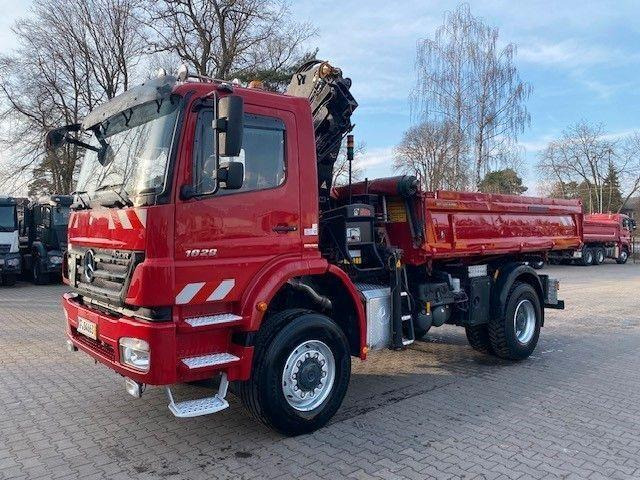 Mercedes-Benz AXOR 1829 - Savivartis sunkvežimis, Sunkvežimis su kranu: foto 4 Mercedes-Benz AXOR 1829 - Savivartis sunkvežimis, Sunkvežimis su kranu: foto 4