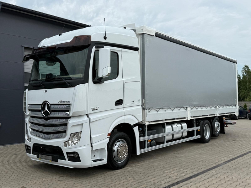 Mercedes-Benz Actros 2542 / E6 / burto-firanka 8,5 m + winda / 2 - Tentinis sunkvežimis: foto 1 Mercedes-Benz Actros 2542 / E6 / burto-firanka 8,5 m + winda / 2 - Tentinis sunkvežimis: foto 1