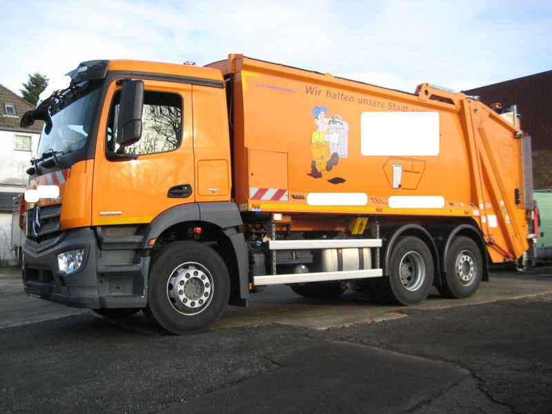 Mercedes-Benz Antos 2533 Garbage truck Terberg Olympus 20W - Šiukšliavežis: foto 1 Mercedes-Benz Antos 2533 Garbage truck Terberg Olympus 20W - Šiukšliavežis: foto 1