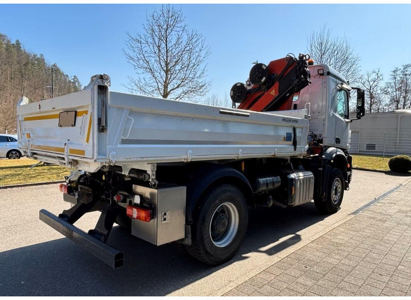 Mercedes-Benz Arocs 1840 - 3 way tipper truck + crane - Savivartis sunkvežimis, Sunkvežimis su kranu: foto 3 Mercedes-Benz Arocs 1840 - 3 way tipper truck + crane - Savivartis sunkvežimis, Sunkvežimis su kranu: foto 3