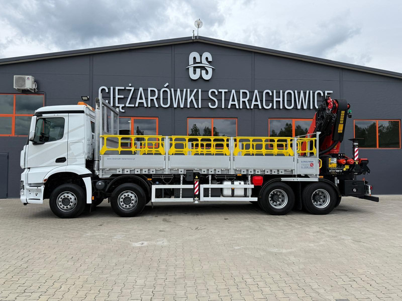 Mercedes-Benz Arocs Actros 3236 // E6 // 8x4 // Palfinger PK4800 - Platforminis/ Bortinis sunkvežimis, Sunkvežimis su kranu: foto 2 Mercedes-Benz Arocs Actros 3236 // E6 // 8x4 // Palfinger PK4800 - Platforminis/ Bortinis sunkvežimis, Sunkvežimis su kranu: foto 2