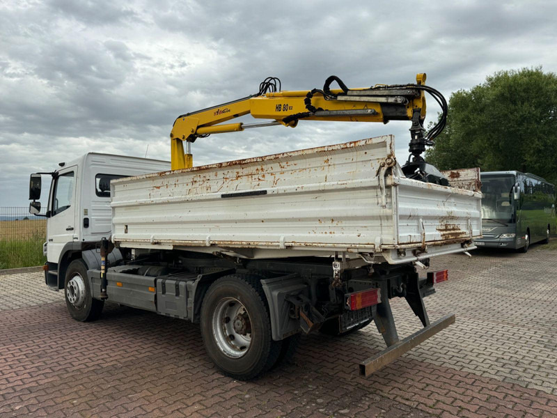 Mercedes-Benz Atego 1218 Meiller Kipper / Kran / Greifer - Savivartis sunkvežimis, Sunkvežimis su kranu: foto 4 Mercedes-Benz Atego 1218 Meiller Kipper / Kran / Greifer - Savivartis sunkvežimis, Sunkvežimis su kranu: foto 4