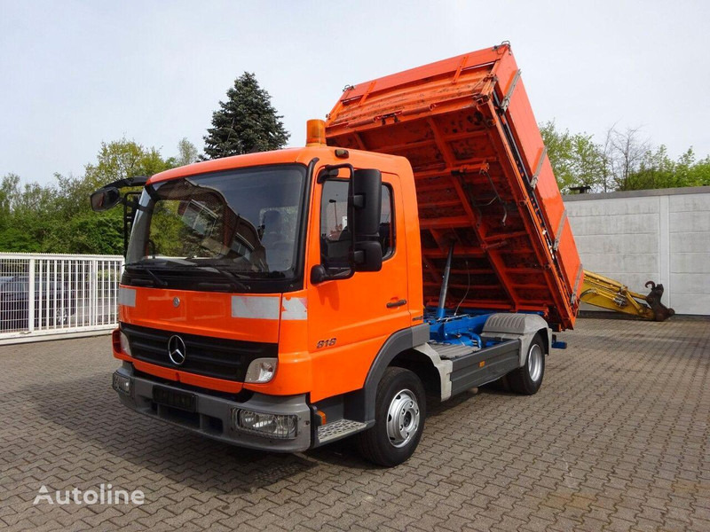Mercedes-Benz Atego 818 3 way Meiller tipper - Savivartis sunkvežimis: foto 1 Mercedes-Benz Atego 818 3 way Meiller tipper - Savivartis sunkvežimis: foto 1