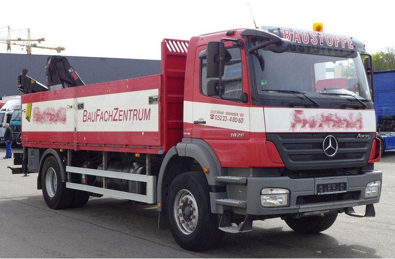 Mercedes-Benz Axor 1826 *Euro5*TÜV*HIAB 099B-2 DUO*1824 1829 - Platforminis/ Bortinis sunkvežimis, Sunkvežimis su kranu: foto 4 Mercedes-Benz Axor 1826 *Euro5*TÜV*HIAB 099B-2 DUO*1824 1829 - Platforminis/ Bortinis sunkvežimis, Sunkvežimis su kranu: foto 4
