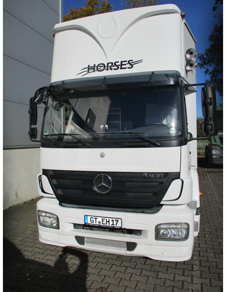 Mercedes-Benz Axor 1833 - Horse transporter - Sunkvežimis žirgams vežti: foto 3 Mercedes-Benz Axor 1833 - Horse transporter - Sunkvežimis žirgams vežti: foto 3