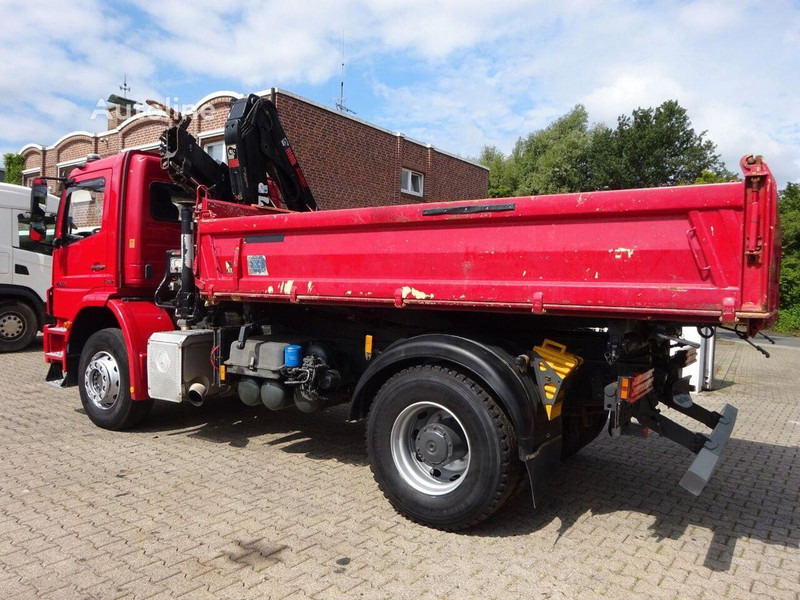 Mercedes-Benz Axor 1833 - Tipper+crane - Savivartis sunkvežimis, Sunkvežimis su kranu: foto 3 Mercedes-Benz Axor 1833 - Tipper+crane - Savivartis sunkvežimis, Sunkvežimis su kranu: foto 3