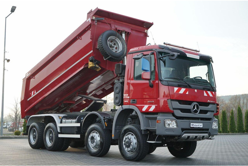 Mercedes-Benz CTROS 4141 / 8X6 / WYWROTKA TYLNOZSYPOWA / MEILLER KIPPER 5.3M / - Savivartis sunkvežimis: foto 2 Mercedes-Benz CTROS 4141 / 8X6 / WYWROTKA TYLNOZSYPOWA / MEILLER KIPPER 5.3M / - Savivartis sunkvežimis: foto 2