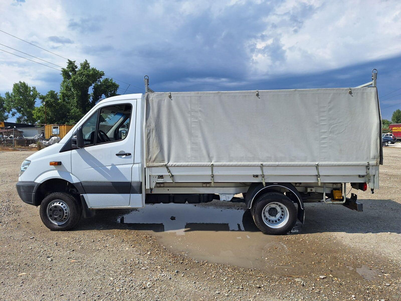 Mercedes-Benz Sprinter 519 CDi 4x4 - Pritsche+Plane - Tentinis mikroautobusas: foto 5 Mercedes-Benz Sprinter 519 CDi 4x4 - Pritsche+Plane - Tentinis mikroautobusas: foto 5
