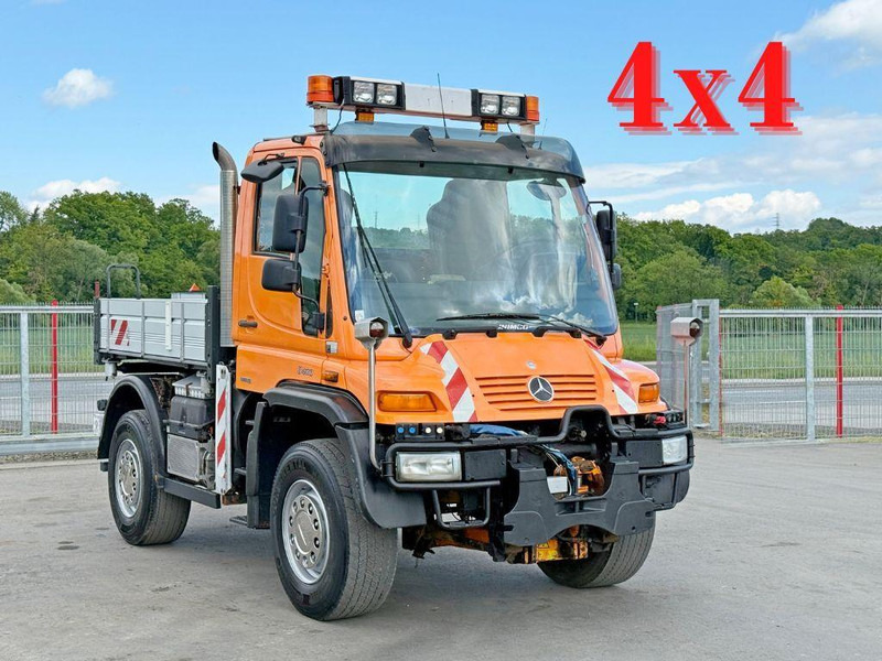 Mercedes-Benz UNIMOG 400 * KIPPER 2,40 * 4x4 * TOPZUSTAND - Savivartis sunkvežimis: foto 1 Mercedes-Benz UNIMOG 400 * KIPPER 2,40 * 4x4 * TOPZUSTAND - Savivartis sunkvežimis: foto 1