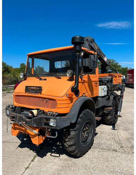 Mercedes-Benz UNIMOG - Savivartis sunkvežimis, Sunkvežimis su kranu: foto 1 Mercedes-Benz UNIMOG - Savivartis sunkvežimis, Sunkvežimis su kranu: foto 1