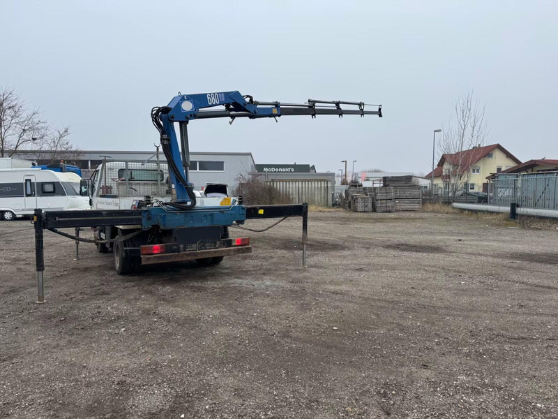 Mitsubishi Canter FE649 - Flatbed truck + crane - Platforminis/ Bortinis sunkvežimis, Sunkvežimis su kranu: foto 4 Mitsubishi Canter FE649 - Flatbed truck + crane - Platforminis/ Bortinis sunkvežimis, Sunkvežimis su kranu: foto 4