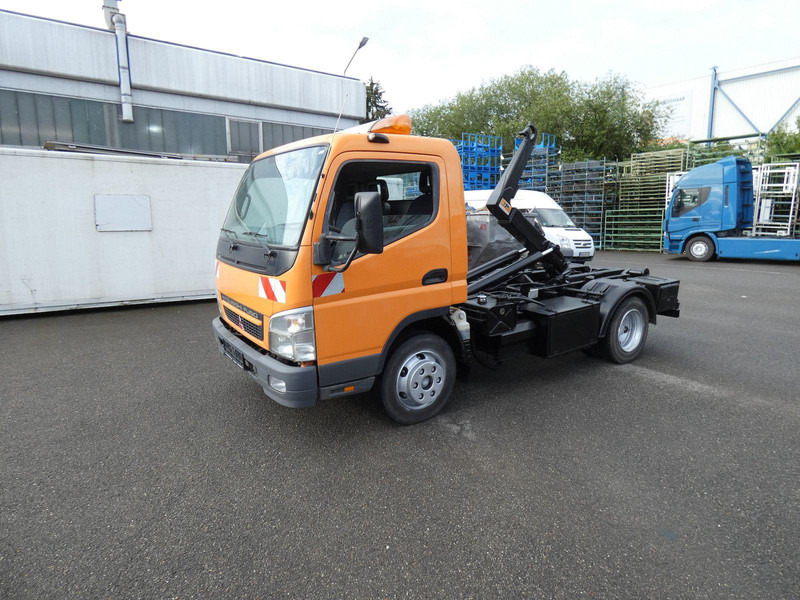 Mitsubishi Canter Fuso Abrollkipper - Platforminis/ Bortinis sunkvežimis, Sunkvežimis su kranu: foto 1 Mitsubishi Canter Fuso Abrollkipper - Platforminis/ Bortinis sunkvežimis, Sunkvežimis su kranu: foto 1