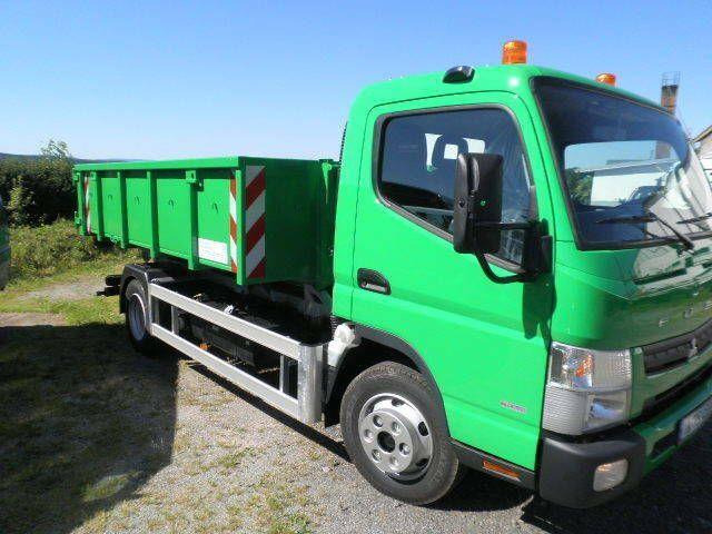 Mitsubishi Fuso Canter 7C15 - Hook-lift sunkvežimis: foto 1 Mitsubishi Fuso Canter 7C15 - Hook-lift sunkvežimis: foto 1
