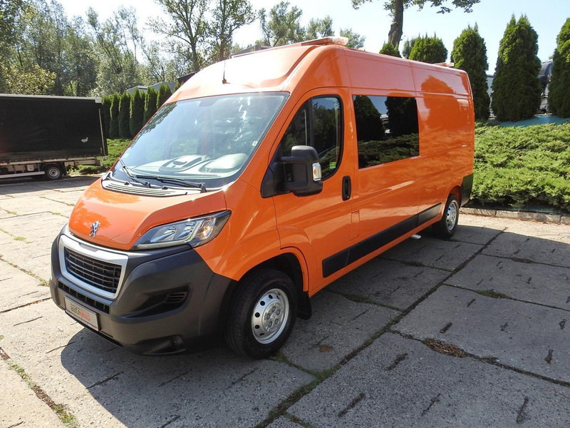 Mikroautobusas, Keleivinis furgonas Peugeot BOXER FURGON BRYGADÓWKA  7 MIEJSC KLIMATYZACJA  120KM [ M94132 ]: foto 6