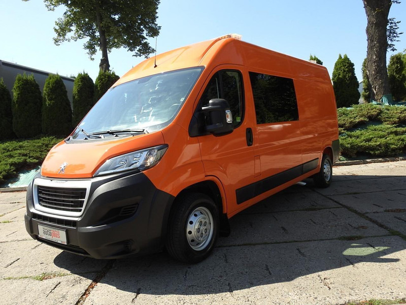 Mikroautobusas, Keleivinis furgonas Peugeot BOXER FURGON BRYGADÓWKA  7 MIEJSC KLIMATYZACJA  120KM [ M94132 ]: foto 20