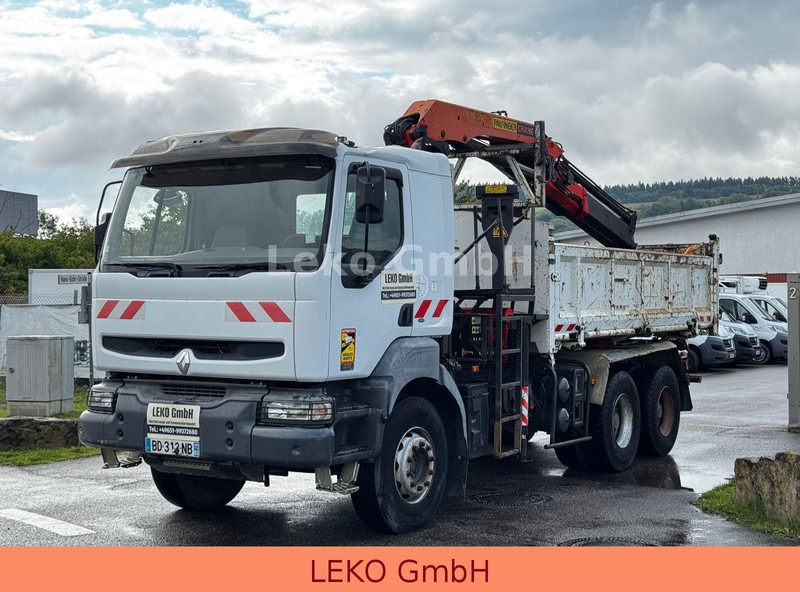 Renault 370 dCi - Savivartis sunkvežimis, Sunkvežimis su kranu: foto 4 Renault 370 dCi - Savivartis sunkvežimis, Sunkvežimis su kranu: foto 4