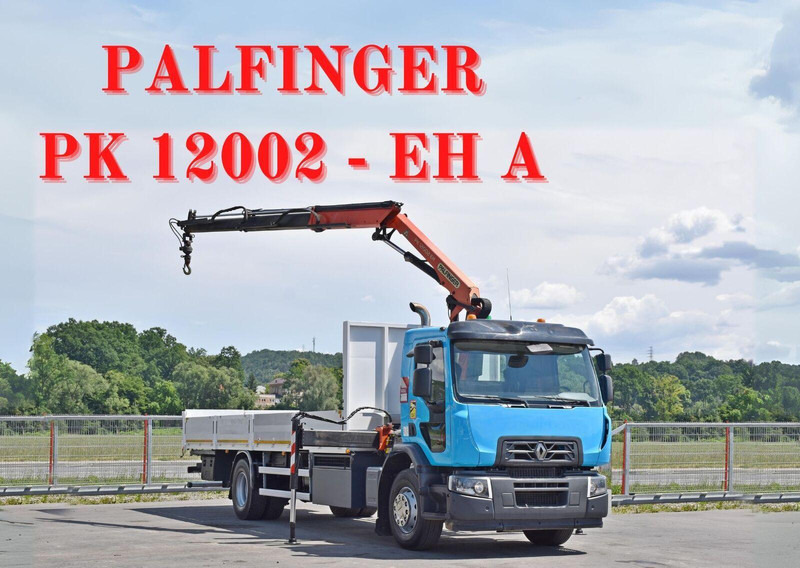 Renault C 320 - Platforminis/ Bortinis sunkvežimis, Sunkvežimis su kranu: foto 1 Renault C 320 - Platforminis/ Bortinis sunkvežimis, Sunkvežimis su kranu: foto 1