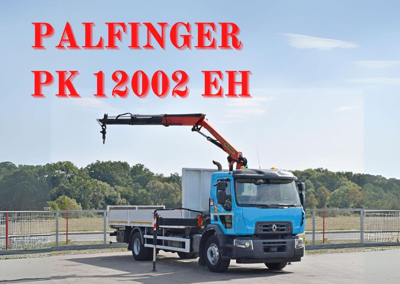 Renault C 320 - Platforminis/ Bortinis sunkvežimis, Sunkvežimis su kranu: foto 1 Renault C 320 - Platforminis/ Bortinis sunkvežimis, Sunkvežimis su kranu: foto 1