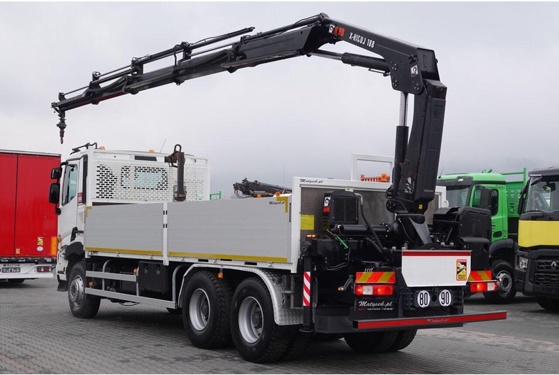 Renault C 380 / 6x4 / SKRZYNIOWY 6,6 m / + HDS HIAB 188 x-hiduo wysów: 1 - Platforminis/ Bortinis sunkvežimis, Sunkvežimis su kranu: foto 3 Renault C 380 / 6x4 / SKRZYNIOWY 6,6 m / + HDS HIAB 188 x-hiduo wysów: 1 - Platforminis/ Bortinis sunkvežimis, Sunkvežimis su kranu: foto 3