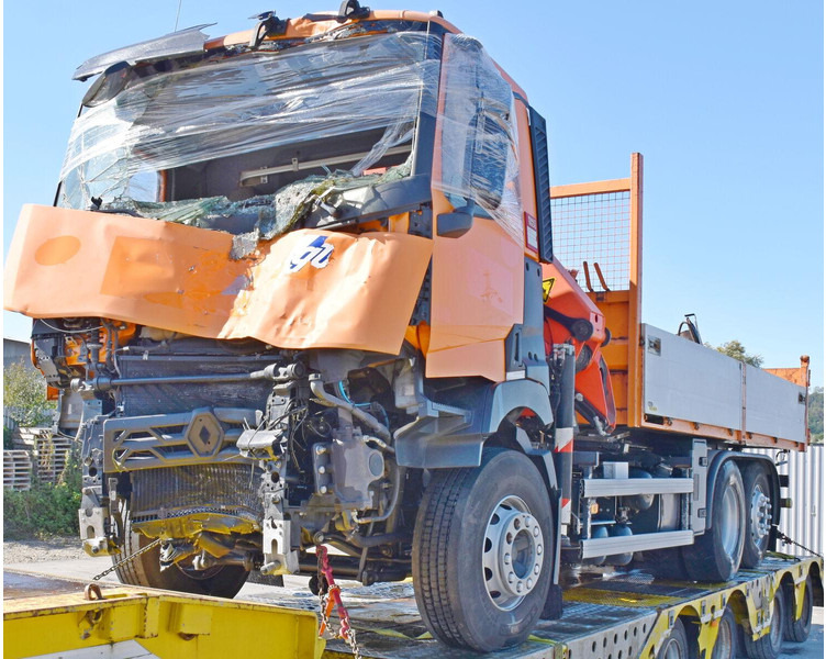 Renault C 380 - Savivartis sunkvežimis, Sunkvežimis su kranu: foto 3 Renault C 380 - Savivartis sunkvežimis, Sunkvežimis su kranu: foto 3