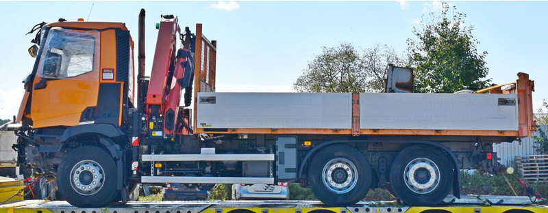 Renault C 380 - Savivartis sunkvežimis, Sunkvežimis su kranu: foto 4 Renault C 380 - Savivartis sunkvežimis, Sunkvežimis su kranu: foto 4