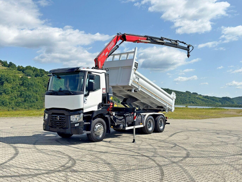 Renault C 430 * FASSI F165A.0.23 + FUNK * 6x4 - Savivartis sunkvežimis, Sunkvežimis su kranu: foto 2 Renault C 430 * FASSI F165A.0.23 + FUNK * 6x4 - Savivartis sunkvežimis, Sunkvežimis su kranu: foto 2