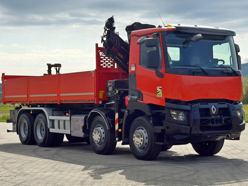 Renault C 430 *KIPPER 6,80m* HIAB X-HIDUO 188 ES-4 * 8x4 - Savivartis sunkvežimis, Sunkvežimis su kranu: foto 4 Renault C 430 *KIPPER 6,80m* HIAB X-HIDUO 188 ES-4 * 8x4 - Savivartis sunkvežimis, Sunkvežimis su kranu: foto 4