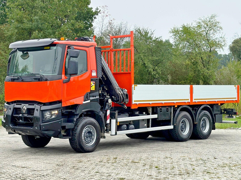 Renault K 380 * HIAB 166 BS-3 HIDUO + FUNK* 6x4 - Savivartis sunkvežimis, Sunkvežimis su kranu: foto 3 Renault K 380 * HIAB 166 BS-3 HIDUO + FUNK* 6x4 - Savivartis sunkvežimis, Sunkvežimis su kranu: foto 3