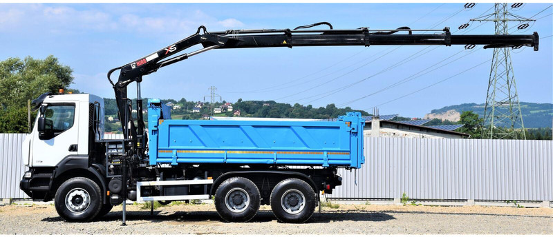 Renault KERAX 370 DXI - Savivartis sunkvežimis, Sunkvežimis su kranu: foto 5 Renault KERAX 370 DXI - Savivartis sunkvežimis, Sunkvežimis su kranu: foto 5