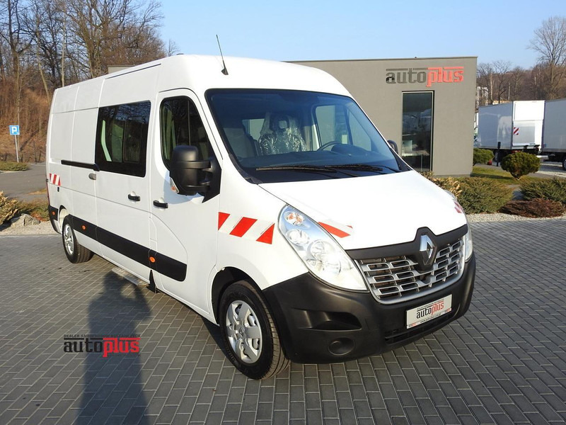 Renault MASTER FURGON BRYGADÓWKA  7 MIEJSC TEMPOMAT KLIMATYZACJA  130KM - Mikroautobusas, Keleivinis furgonas: foto 1 Renault MASTER FURGON BRYGADÓWKA  7 MIEJSC TEMPOMAT KLIMATYZACJA  130KM - Mikroautobusas, Keleivinis furgonas: foto 1