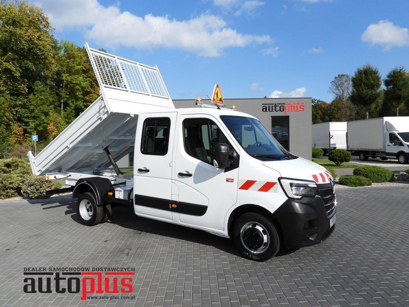 Renault MASTER WYWROTKA PODWÓJNA KABINA DOKA 6 MIEJSC TEMPOMAT LEDY BLIŹ - Mažas savivartis, Komercinis automobilis su dviguba kabina: foto 1 Renault MASTER WYWROTKA PODWÓJNA KABINA DOKA 6 MIEJSC TEMPOMAT LEDY BLIŹ - Mažas savivartis, Komercinis automobilis su dviguba kabina: foto 1