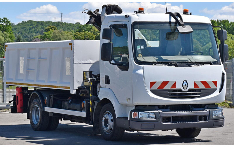 Renault MIDLUM 220 DXI - Savivartis sunkvežimis, Sunkvežimis su kranu: foto 3 Renault MIDLUM 220 DXI - Savivartis sunkvežimis, Sunkvežimis su kranu: foto 3