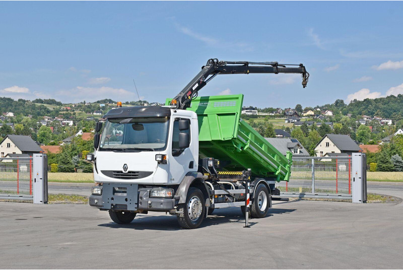 Renault MIDLUM 220 DXI - Savivartis sunkvežimis, Sunkvežimis su kranu: foto 2 Renault MIDLUM 220 DXI - Savivartis sunkvežimis, Sunkvežimis su kranu: foto 2